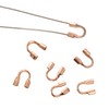 The Beadsmith Basic Elements Wire Protectors – Copper Color –