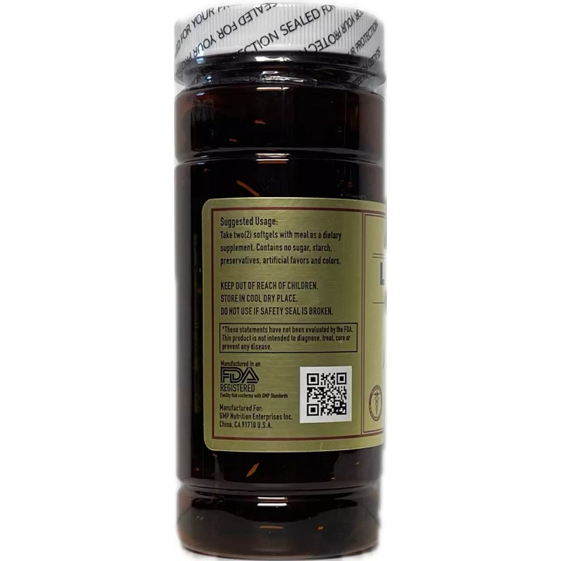 Ameri-Vita Lecithin 1200mg 2x 100 Soft gels Derived Nature's Finest