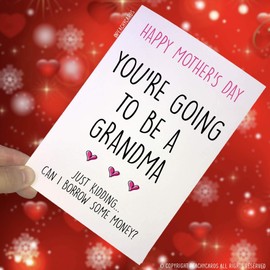 Funny Mother's Day Card, Funny Card for Mum, Card for Mom, Funny Card, Favourite Child, Joke Card, Grandma, Just Kidding, Laughs, Fun, PC117