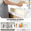 Sink Splash Guard Silicone, Compact Lightweight Accessory for Travel and