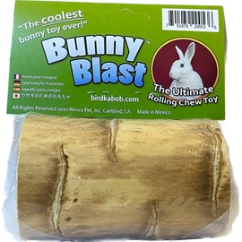 BIRD KABOB Bunny Blast Mini Yucca Chew Toy