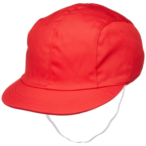 Catch Girls' Reversible Red-white Cap, UV Protection - red