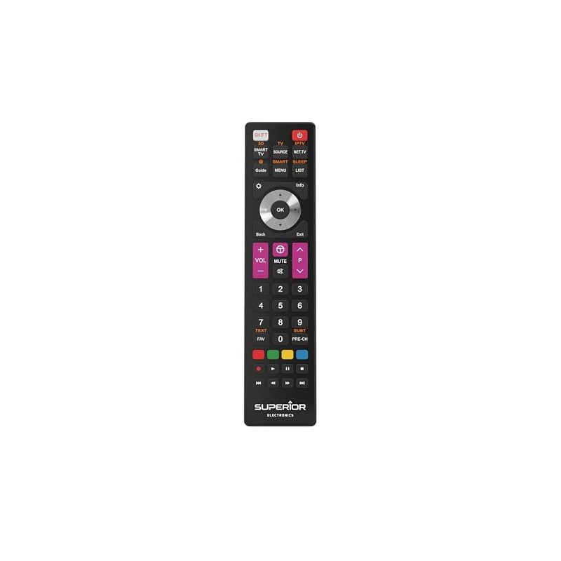 Superior Electronics Replacement Thomson/TCL - Universal Remote Control Compatible with