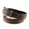 ARIAT Men's Center Bump Belt, Medium Brown, 36