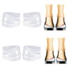 Two Pairs Overpronation Insoles,3 Layers Adjustable Heel Wedge Corrective Inserts,Correct