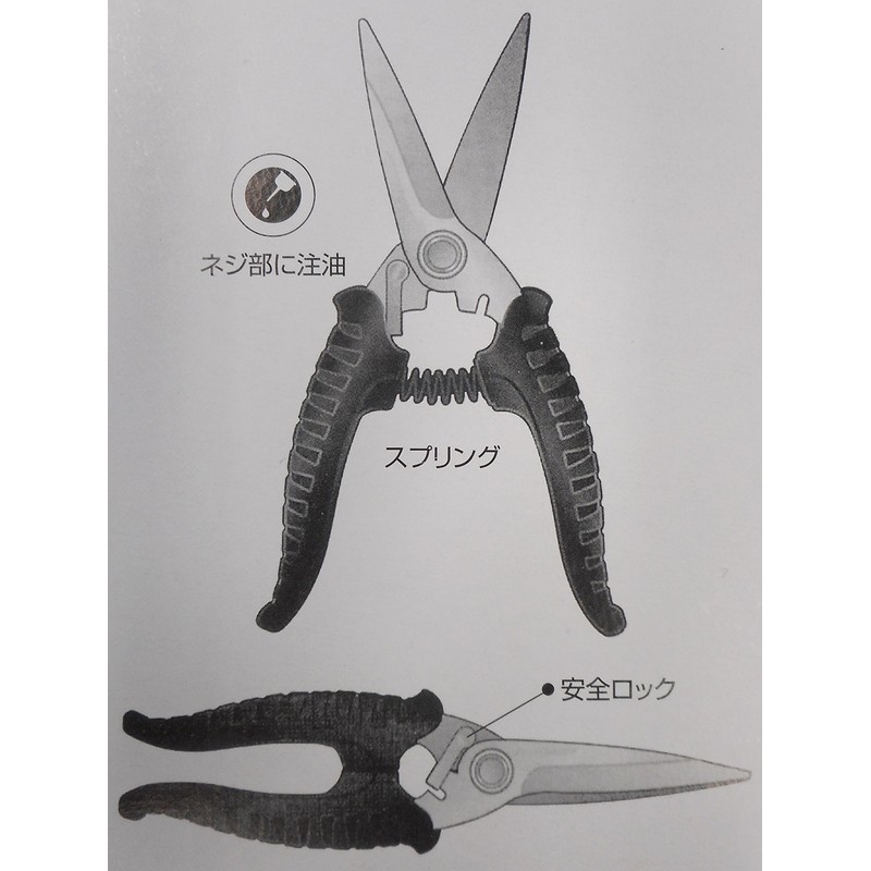 ASTRO BS-204 High Power All-Purpose Shears 8.1 inches (204 mm)