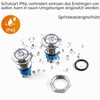 Gebildet Pack of 2 16 mm Stainless Steel Latching Push