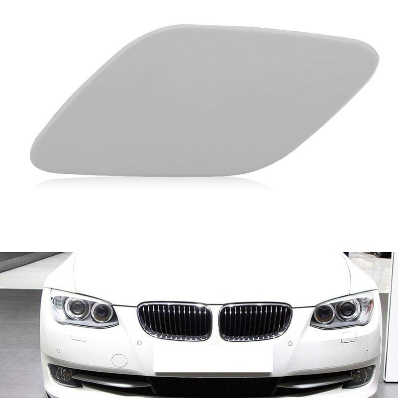 E93 Headlight Washer Front Cover Lamp Flap Bumper Trim for