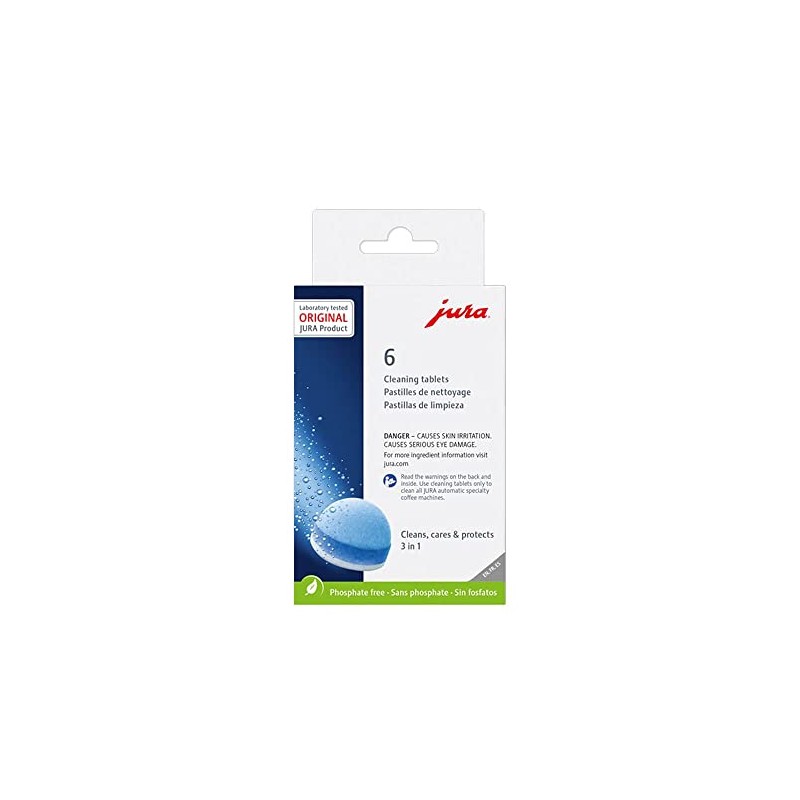 Jura 3-Phase Espresso Cleaning Tablets for Perfect Coffee
