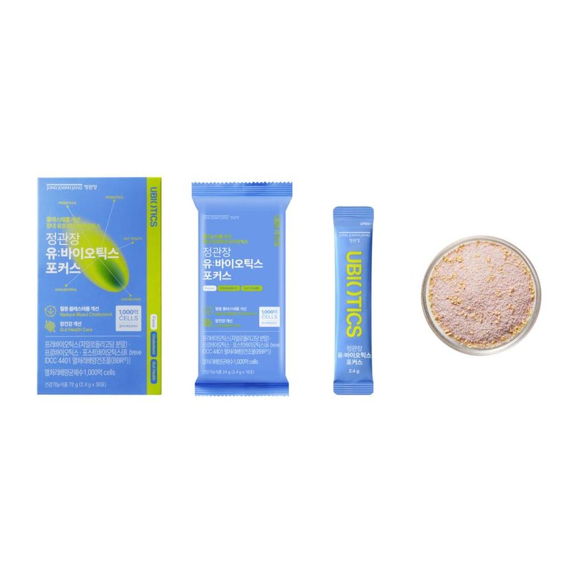 Jeonggwanjang CheongKwanJang Eubiotics Focus 2.40g 30 packs / 정관장 유바이오틱스