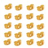 925 Sterling Silver Earring Backs, 20 pcs Gold Butterfly Earrings