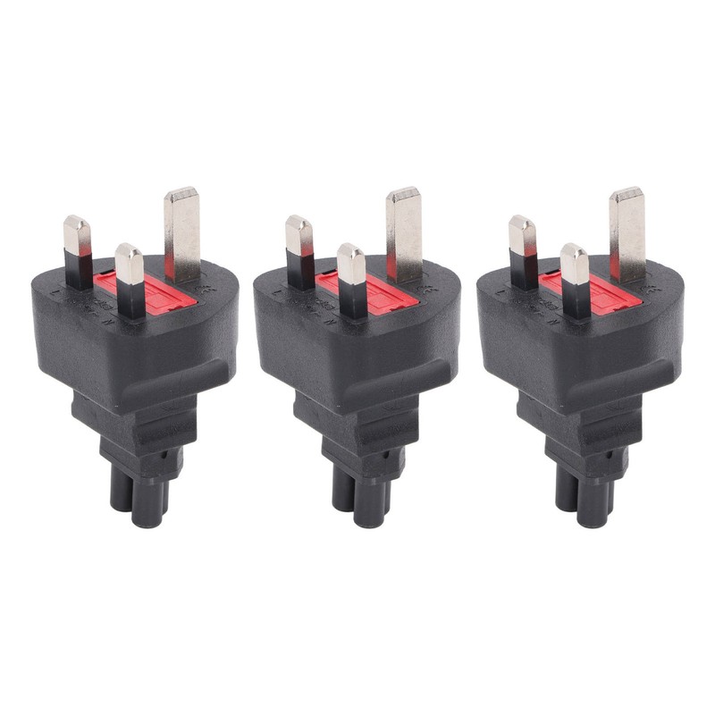 to IEC320 C5 Power Adapter 3 Prong Male to C5