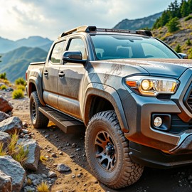 SYNTHACY 6.5" Running Boards: Compatible with 2009-2014 Ford F150 SuperCrew Cab Super Duty Black Side Step Nerf Bars