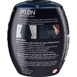 DYLON Washing Machine Fabric Dye Pod for Clothes & Soft Furnishings, 350g – Navy Blue