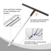 sourcing map T-Handle Metric Socket Wrench 8mm CR-V 6-Point Hex