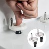 4 Pack Toilet Seat Fittings Fixings | Quick Release Hinges