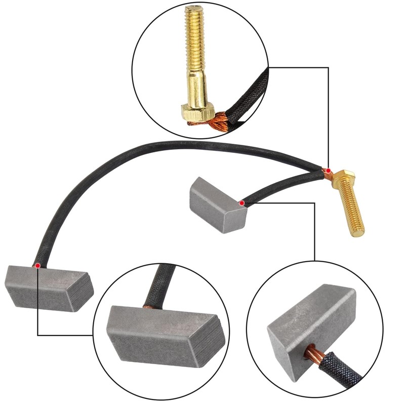 Golf Cart Motor Brushes Kit Fits Club Car Electric 1994-up