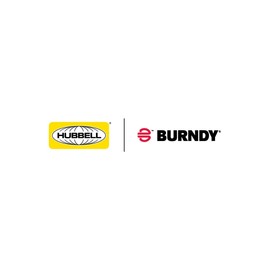 Burndy YAEV18 Box Insulug Nylon Insulated Ring Tongue Terminal, 22-18 Wire Range, 0.31" Width, 0.24" Length, 8-10 Stud Size (Pack of 100)