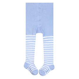 Falke Kids Stripe Tights - Powder Blue, Size 74-80