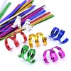 JHere 4'' Long Metallic Twist Ties - 7 Colors, 700