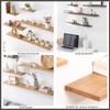 Floating Shelf Brackets, Pack of 10 Concealed Brackets, Shelf Brackets,