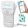 Vixic Label Maker Machine with Tape, Handheld Rechargeable Label Maker