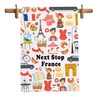 MNIGIU France Symbols Souvenir Kitchen Towel France Vacation Gift France