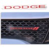 Dodge Grille Emblem Overlay Decal Sticker 2013-2023 Charger - (Color: