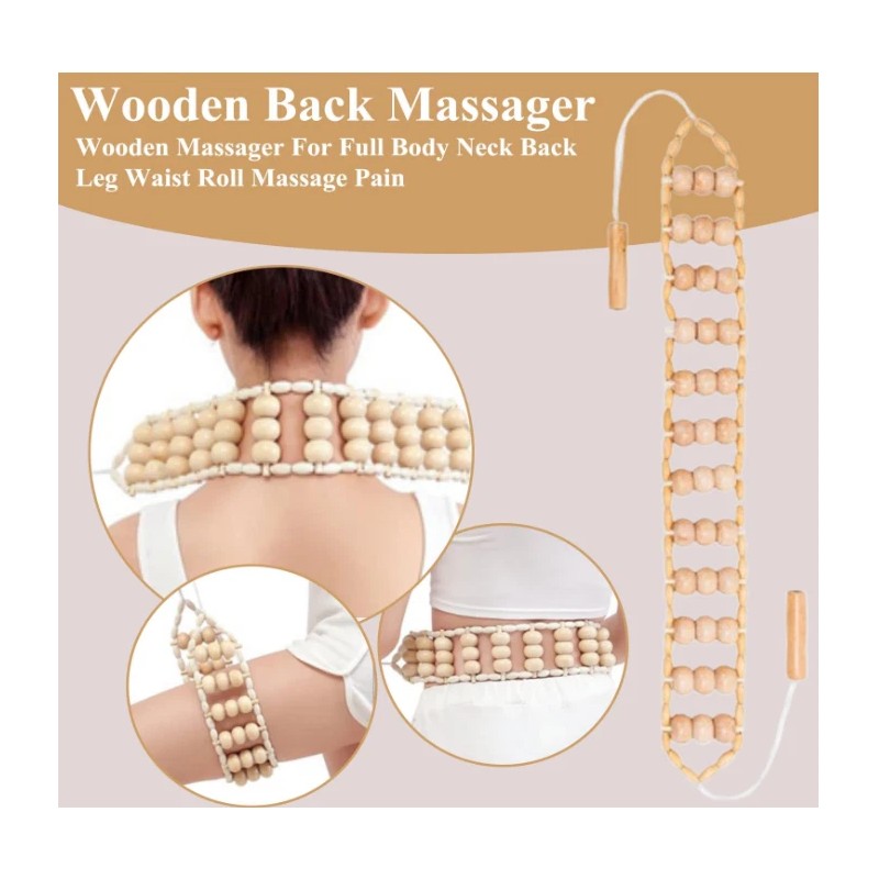 10-in-1 Wood Therapy Massage Tools – Lymphatic Drainage Massager Maderoterapia