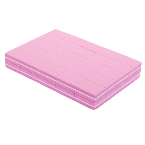 OHPHCALL 50pcs Nail Buffer Block Nail Sponge Files for Gel