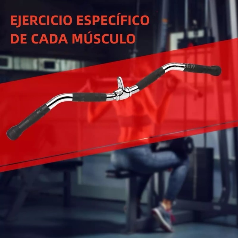 UWEI Agarradera Maneral Jaladera Z Protector Polea P/espalda 76cm