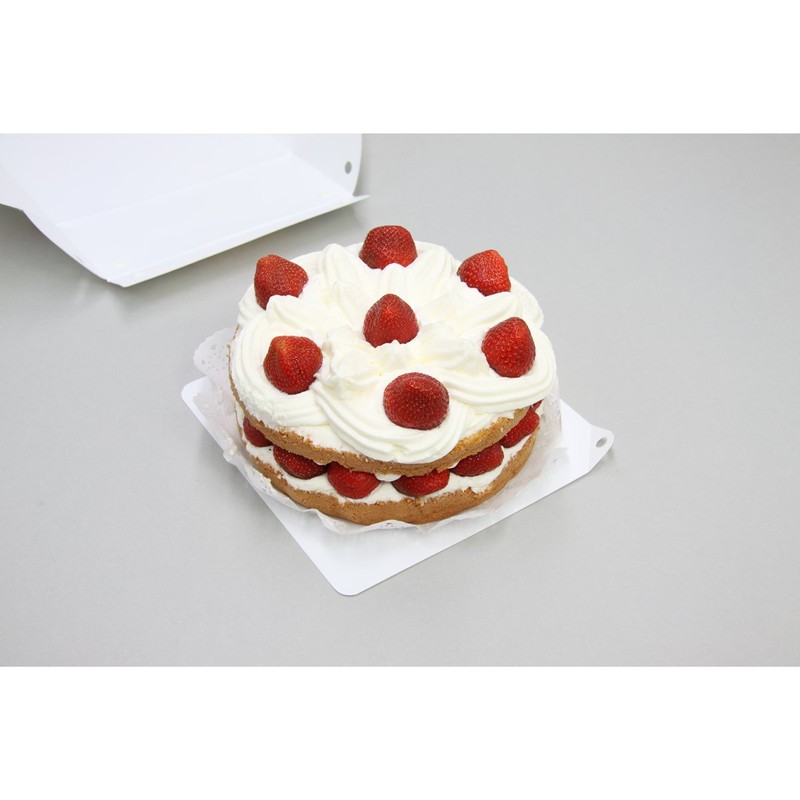 ホーショー 折りたためる フラットケーキボックス フラワー 「くり返し使える」 410-KB-FL