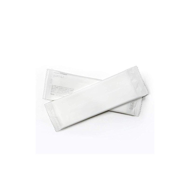 FSX Silky Disposable Paper Towels, Large, White, 100 Pieces, Antiviral,