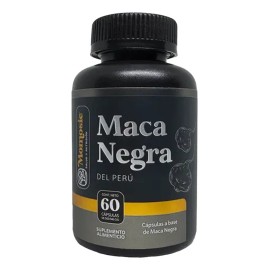 Maca Negra Peruana 1000 Mg  Capsulas Maca Negra  Salud Masculina Testosterona  60 Cpsulas  Suplemento Alimenticio Testo  Vitaminas Hombres  Mujer...  
