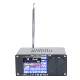 Fockety ATS 25max Full Band Radio Receiver, FM (MW SW) LW SSB (LSB USB) DSP Receiver All Band Portable Shortwave Radio Receiver with 2.4in Color, 3000mAh Battery &