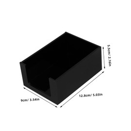 Ciieeo Acrylic Tea Bag Sugar Packet Organizer Kitchen Counter Storage Box Small Modern Design Tea Bag Dispenser for Home Office