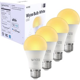 Wyze Lifestyle - foco blanca, 800 lúmenes, paquete de dos, WLPA19V2-2PK-SZ