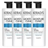 Kerasis 케라시스 모이스춰 클리닉 단백질 샴푸 600ml X 4개 Kerastase