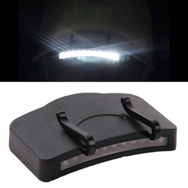 perfeclan Helle Hut Licht Clip-auf Kappe Licht Hut Krempe Taschenlampe LED Scheinwerfer Baseball Kappe Lampe für Jagd Camping Lauf angeln, hardhat Tragbare, Aufladen