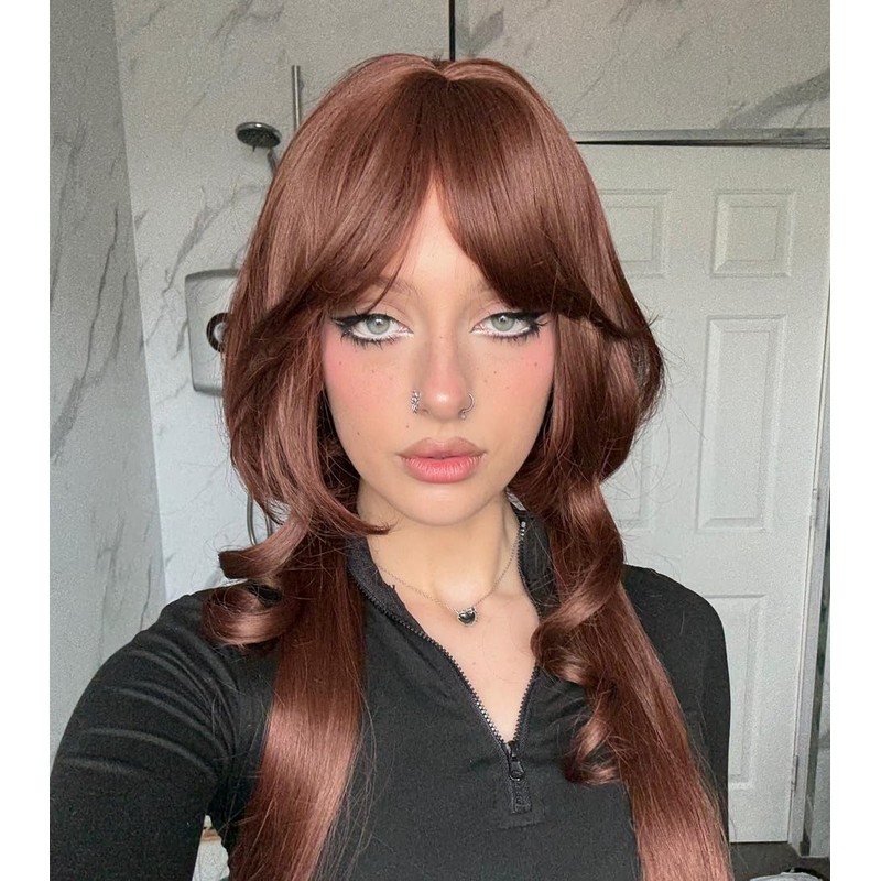 KORURACLUB Anime Wig Pink Wigs for Cosplay Wig Gradient (ChocoUsagi