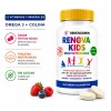 Multivitamínico Niños Años Omega Colina 120 Tablets Frutos Rojos
