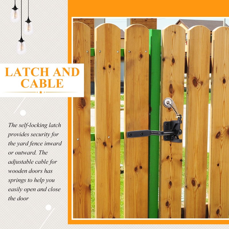 Hotop Self Locking Gate Gravity Latch Stainless Steel Spring Loaded