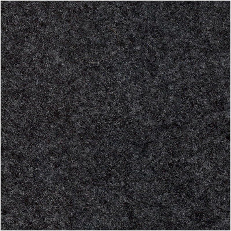 Creativ Company 10-Piece Craft Felt, Black