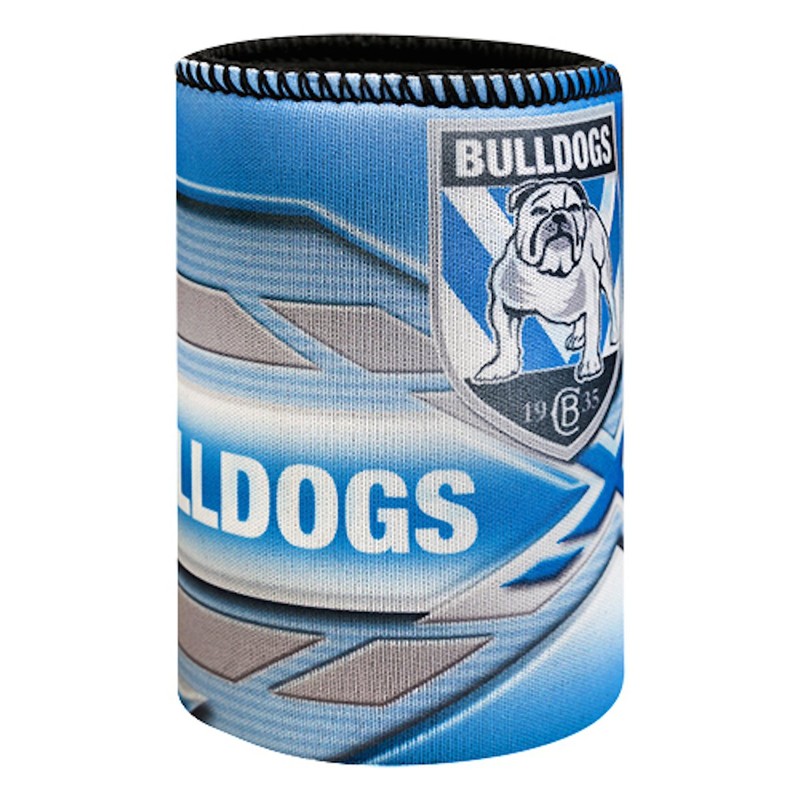 Canterbury Bulldogs NRL Rugby Logo Can Cooler