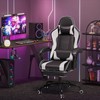 Homall Gaming Chair, Video Game Chair with Footrest and Massage