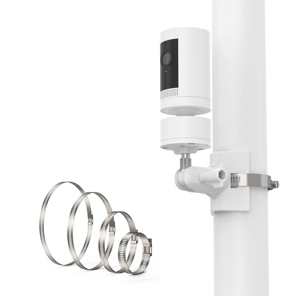 Koroao Pole Mount Bracket Compatible with Pan Tilt Camera -
