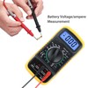 Multímetro Digital Profesional, Voltimetro Amperimetro, Medidor de Corriente Voltaje AC/DC,