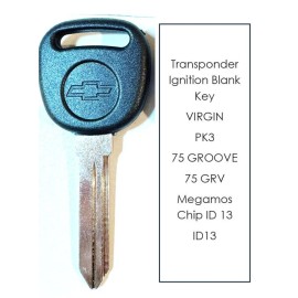 Oldsmobile NEW Pontiac Aztek 2002 Car Ignition PK3 ID13 TRANSPONDER CHIP BLANK KEY id 13