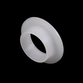 Kozelo 4pcs Nylon Flanged Sleeve Bearings [26mm Inner Diameter x 30mm Outside Diameter x 12mm Length] Nylon Plastic Bushing for Shaft White