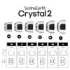AZLA SednaEarfit Crystal 2 Standard [Ear Piece M/ML/L Size Each